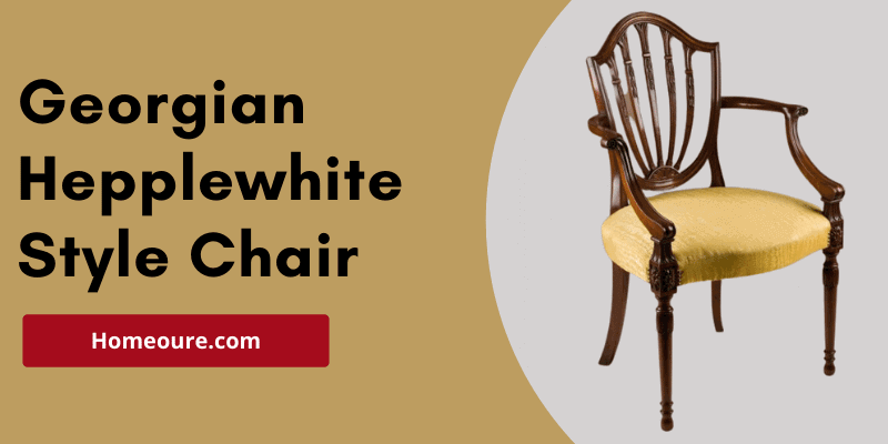 Georgian Hepplewhite Style Chair