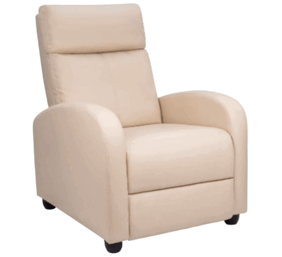 Homall Recliner Padded Seat Sofa - Best Chair For Degenerative Disc Disease