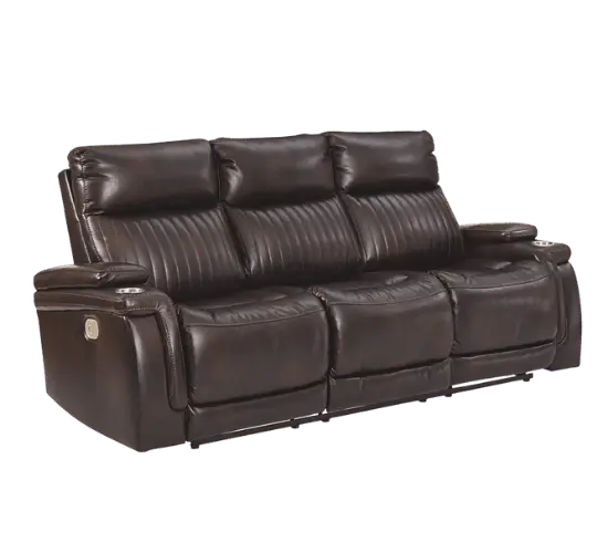 Signature Design by Ashley Power Reclining Sofa - Best Quality RV Reclining Loveseat