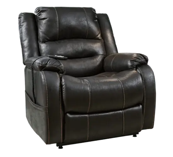 Signature Design by Ashley Yandel Lift Recliner for Tall Man