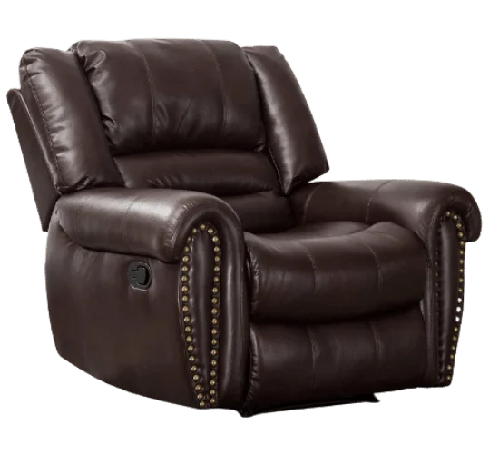 CANMOV Leather Recliner Chair for Neck Pain